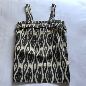 J. Crew Ikat Print Tank